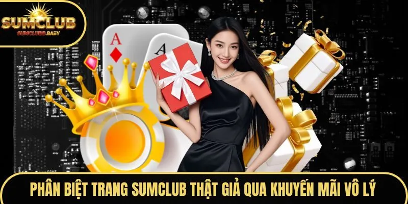 Phân biệt trang SUMCLUB thật giả qua khuyến mãi vô lý
